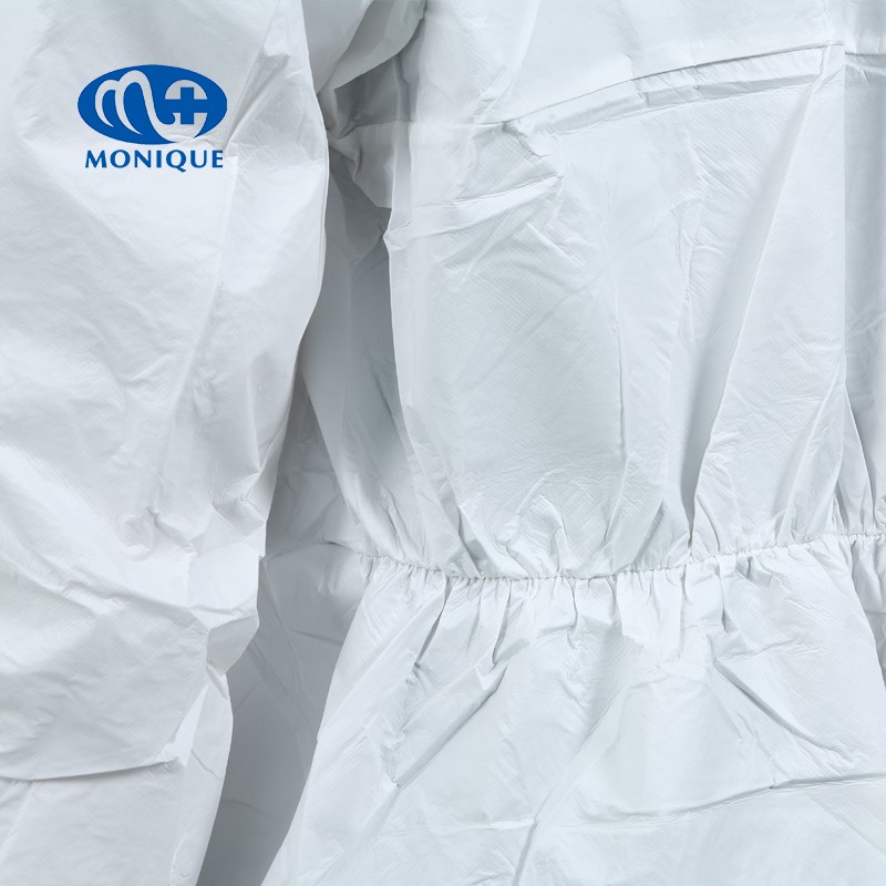 White Disposable Sterile Medical Isolation Gown