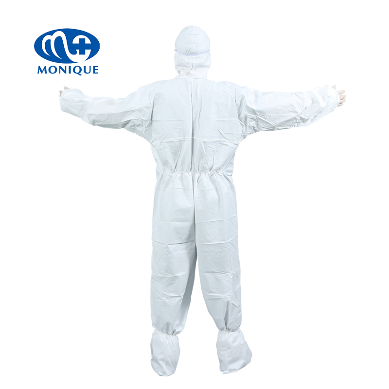 White Disposable Sterile Medical Isolation Gown