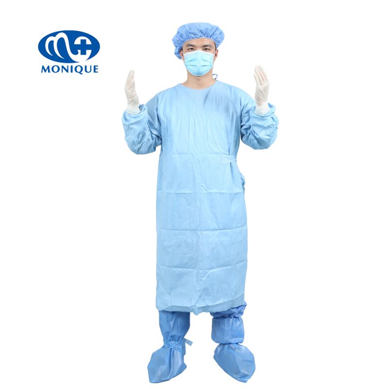 Disposable Wood Pulp Surgical Gown