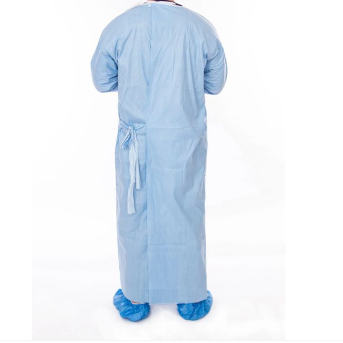 Sterilized Medical Wood Pulp Surgical Gown